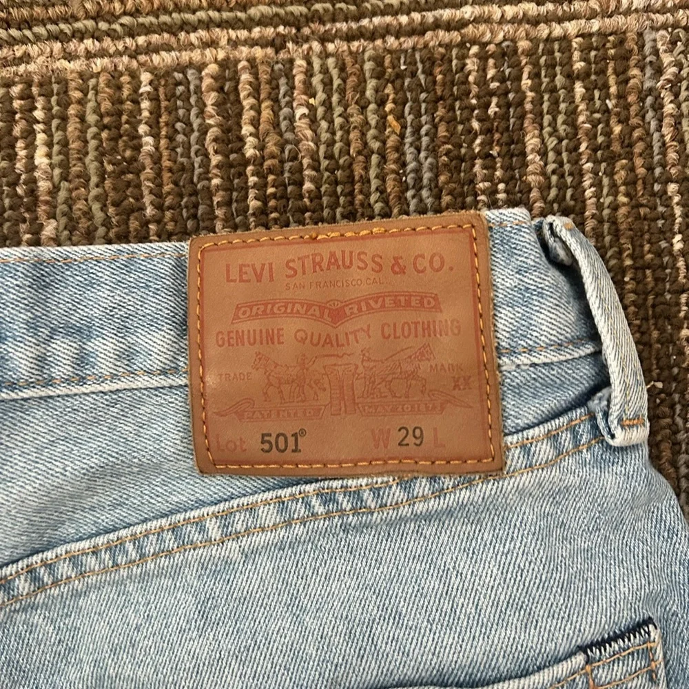 Vintage 1980s Levi’s 501 Cutoff Daisy Duke Shorts Jorts - Size 29 - Made In USA